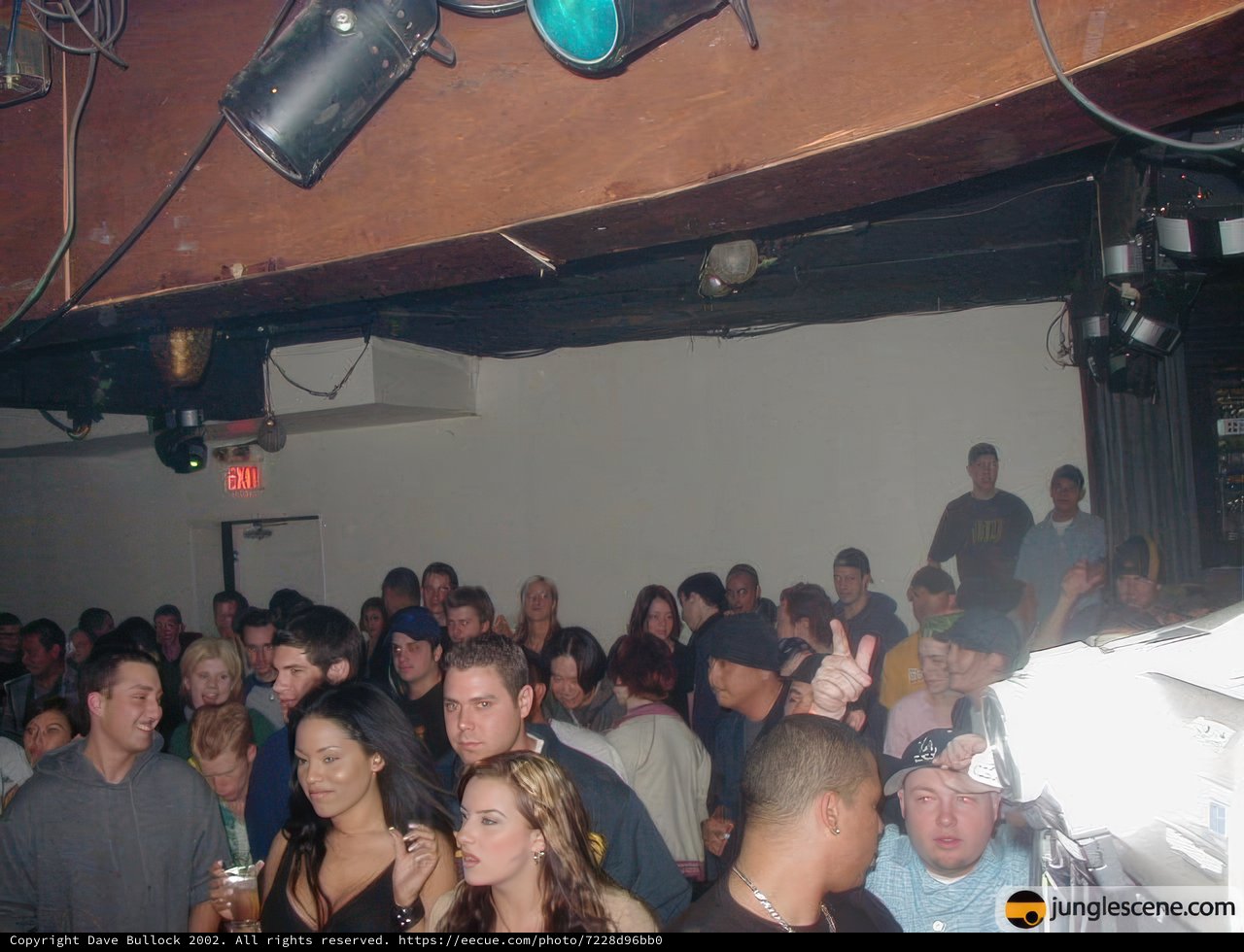 Nightclub Fun with DJ and Crowded Room