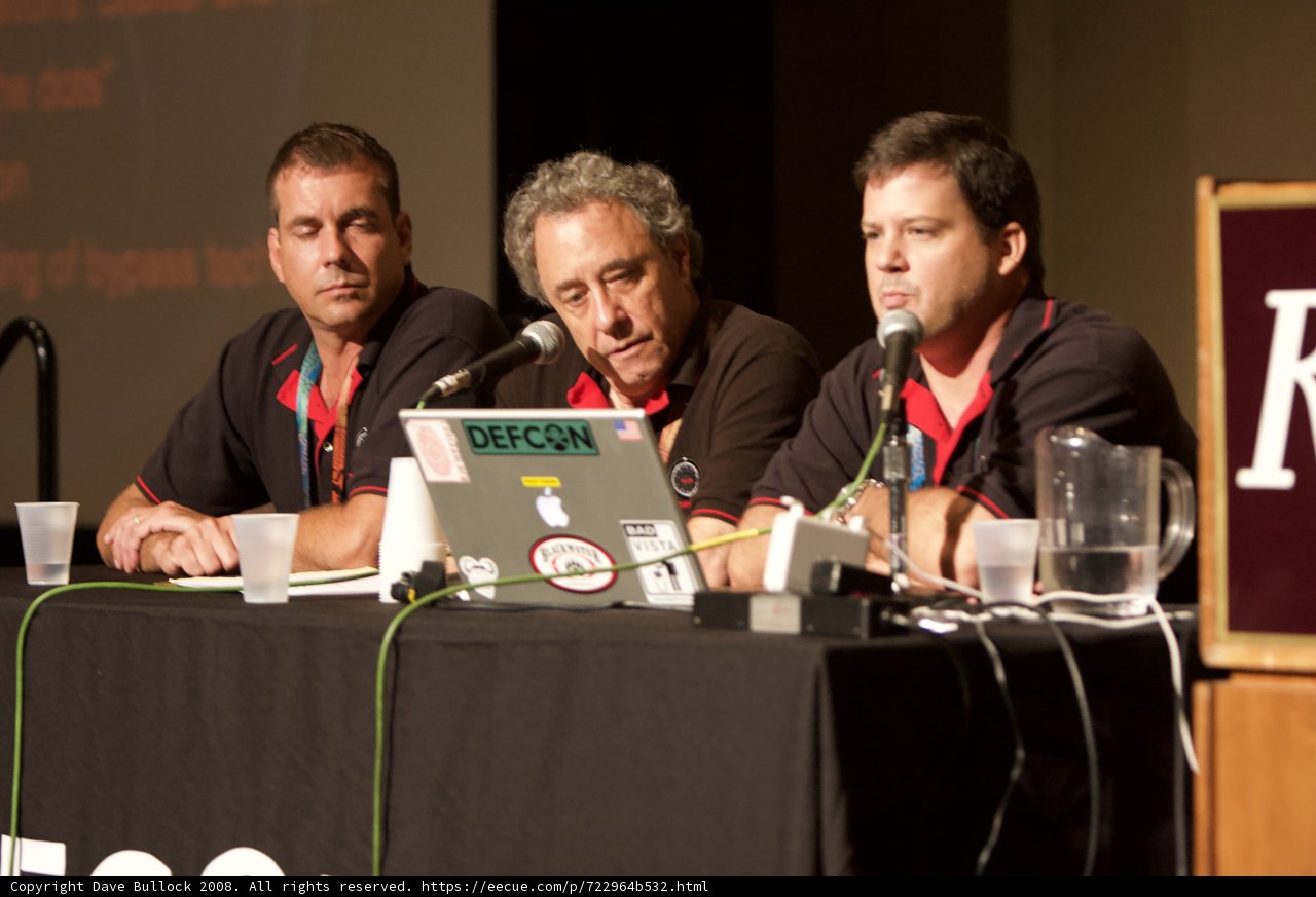 Press Conference with Three Men at Defcon