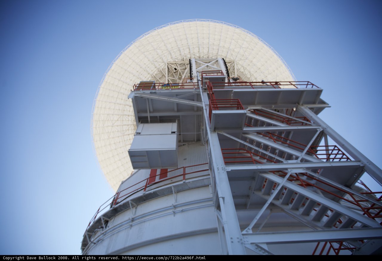 Up Close with the NASA Radio Telescope at Mauna Kea Observatory
