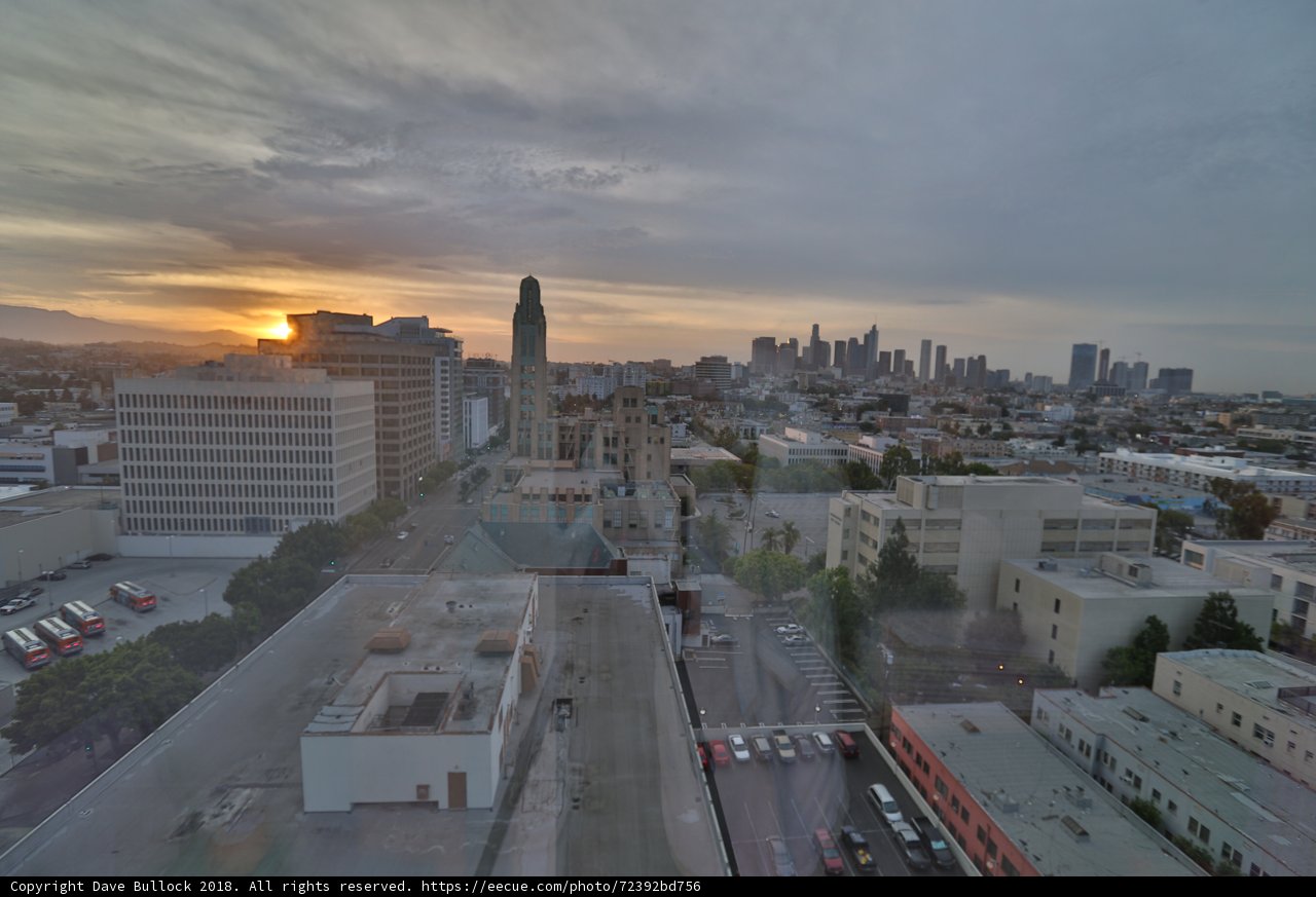 Twilight over the Urban Metropolis