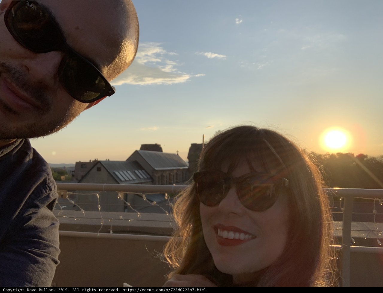 Sunset Selfie in Santa Fe