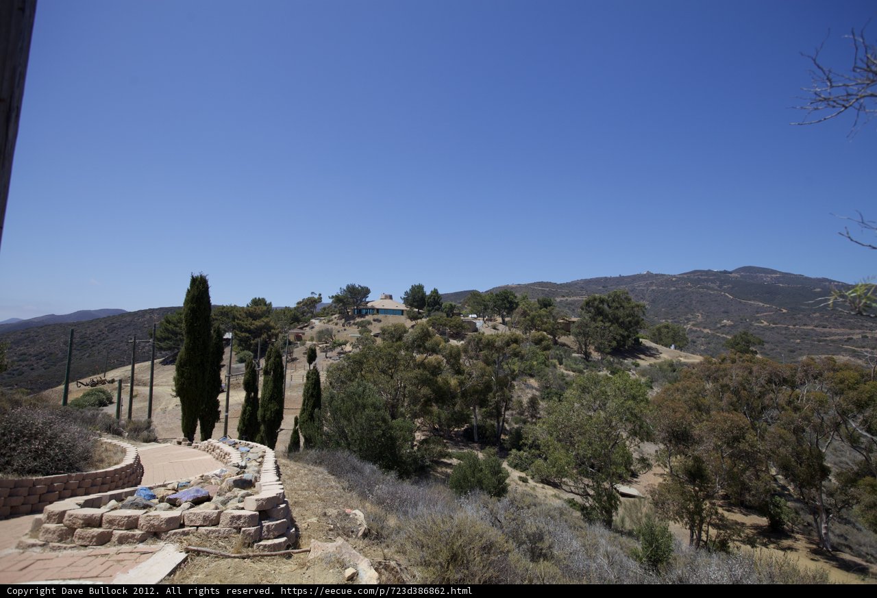 Serene Hillside View