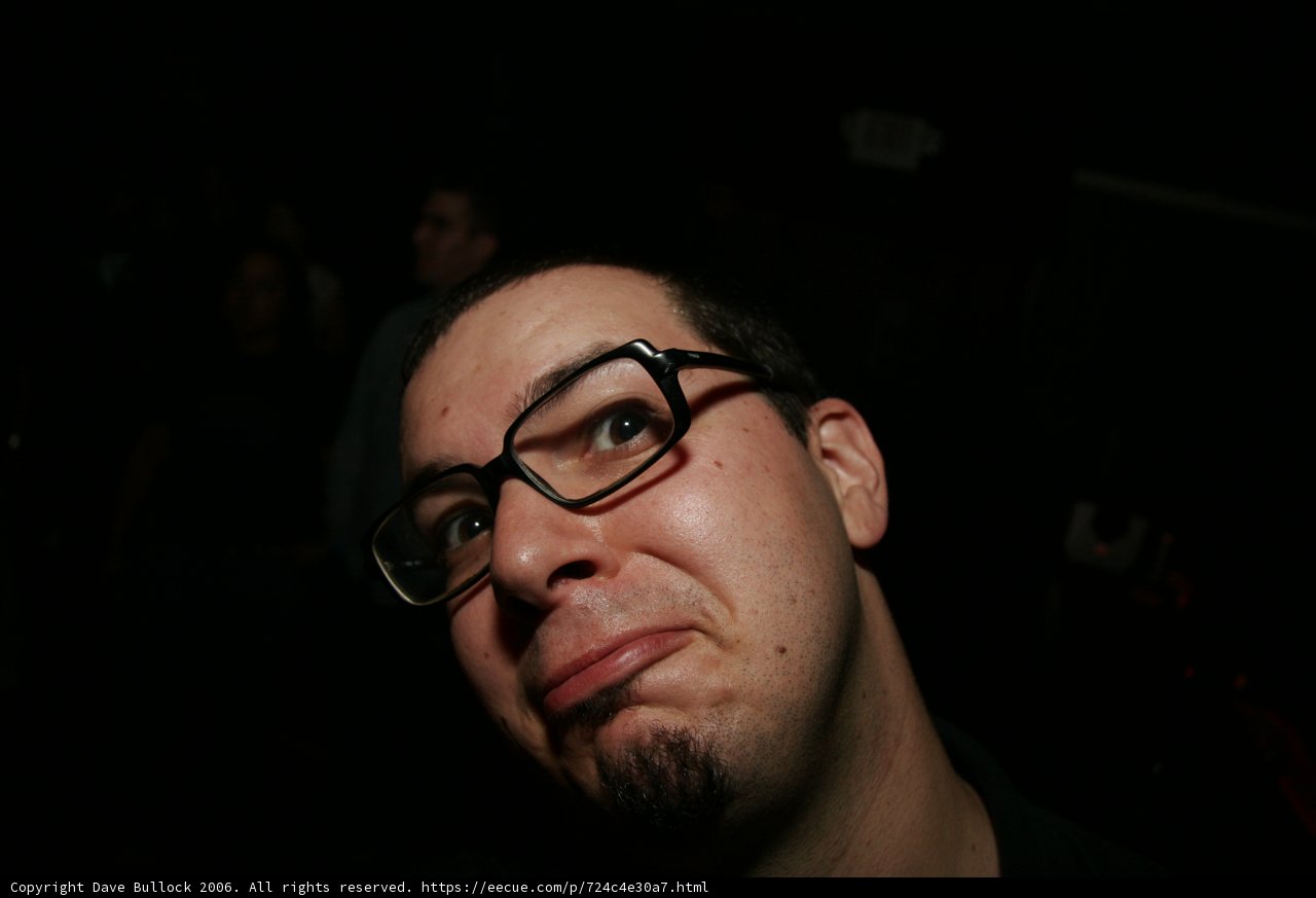 Dave B's Intense Gaze
