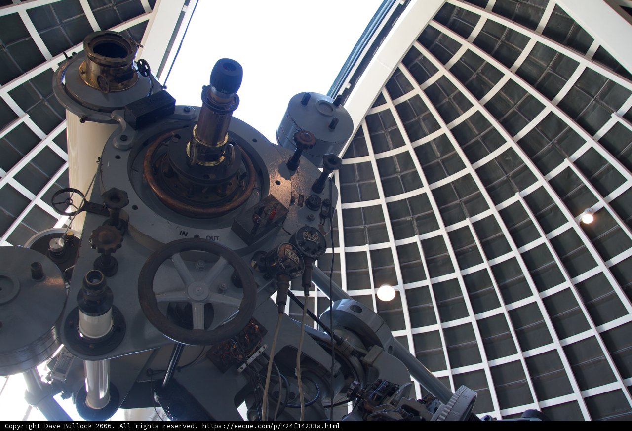 Inside the Observatory Dome