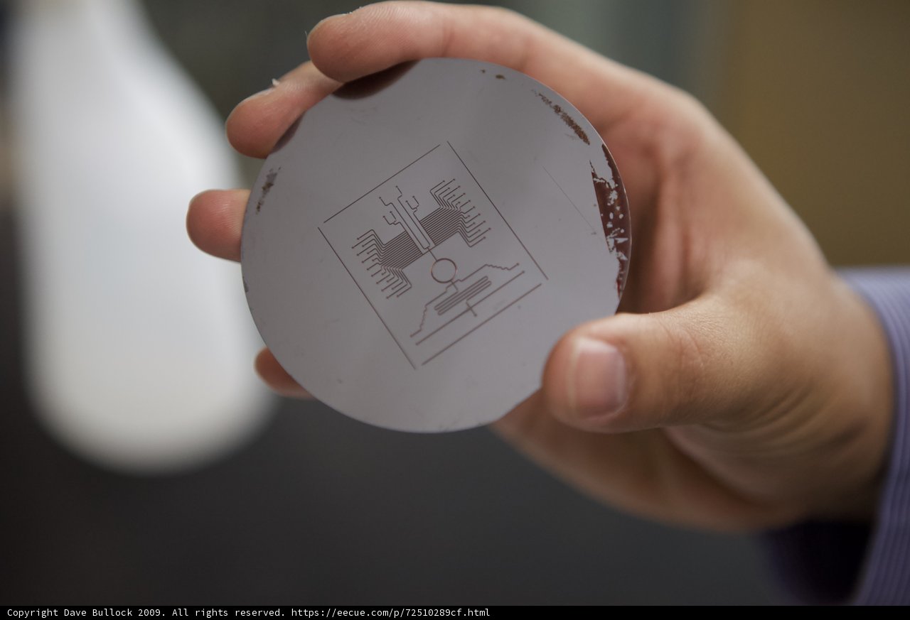 UCLA Micro Bio Chip - Logo Disk