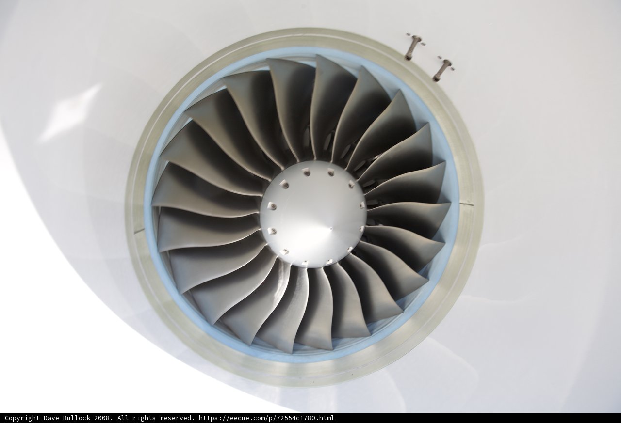 The Powerful Jet Engine with a Unique Propeller