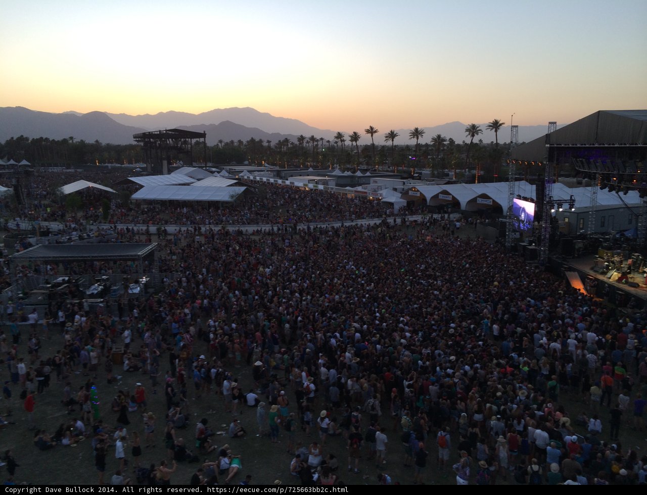 Concert Crowd at Empire Polo Club