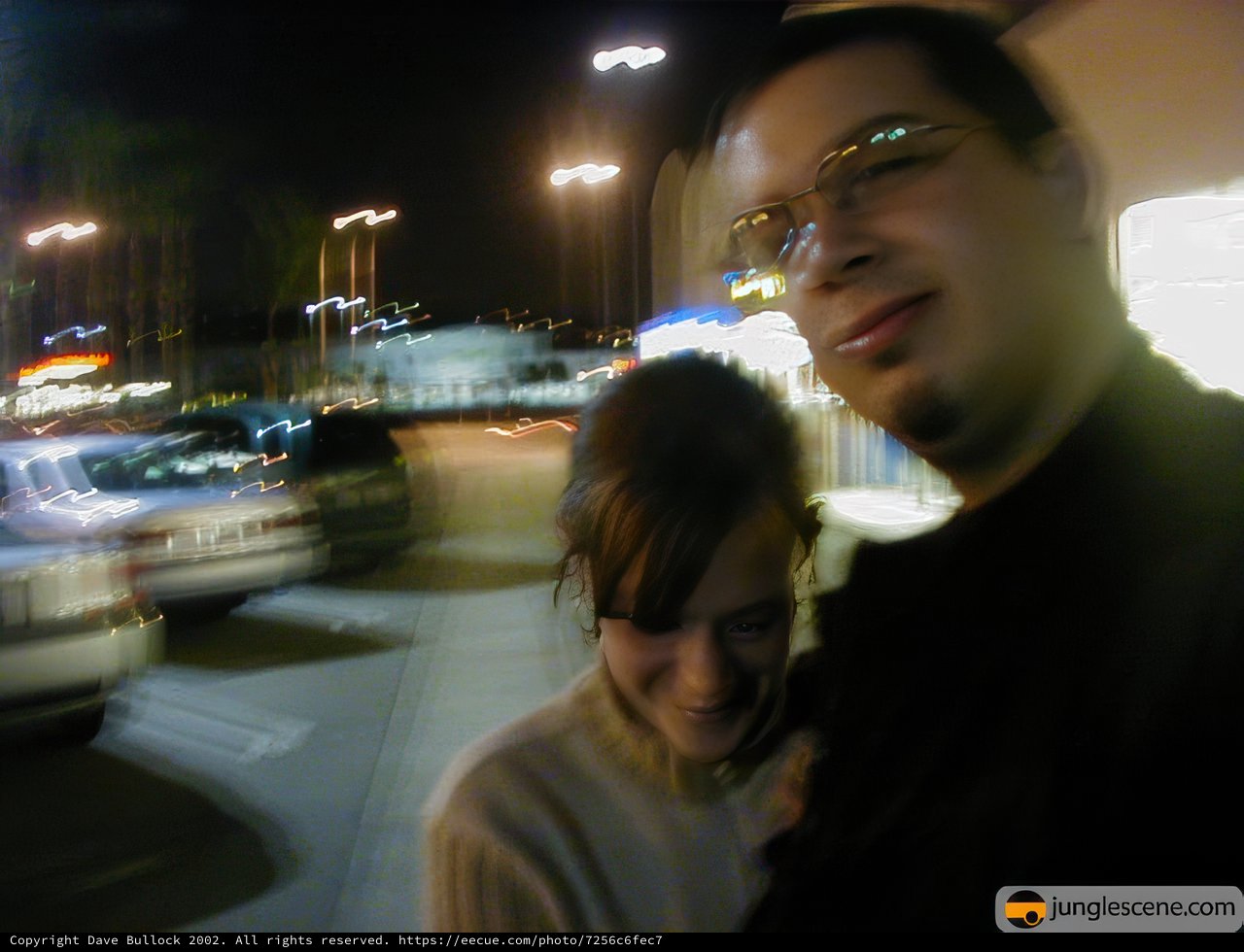 Nighttime Selfie in the Urban Jungle