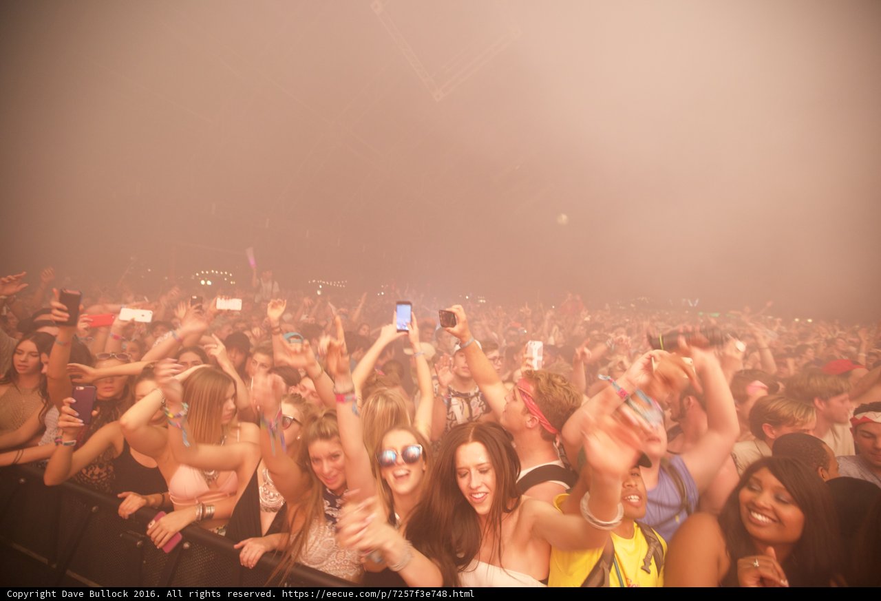 Coachella 2016 Crowd Goes Wild
