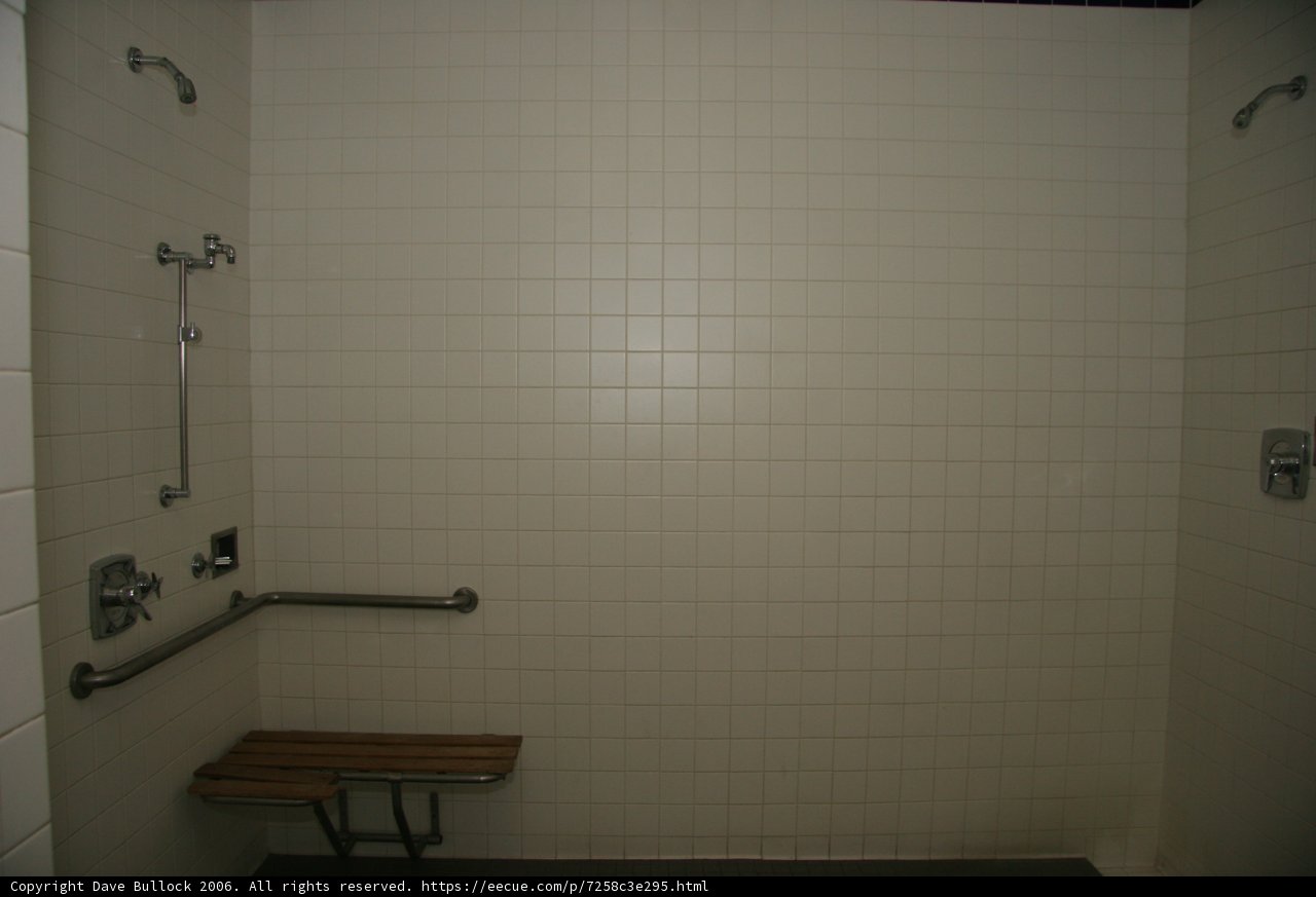 Shower Bench with Handrail