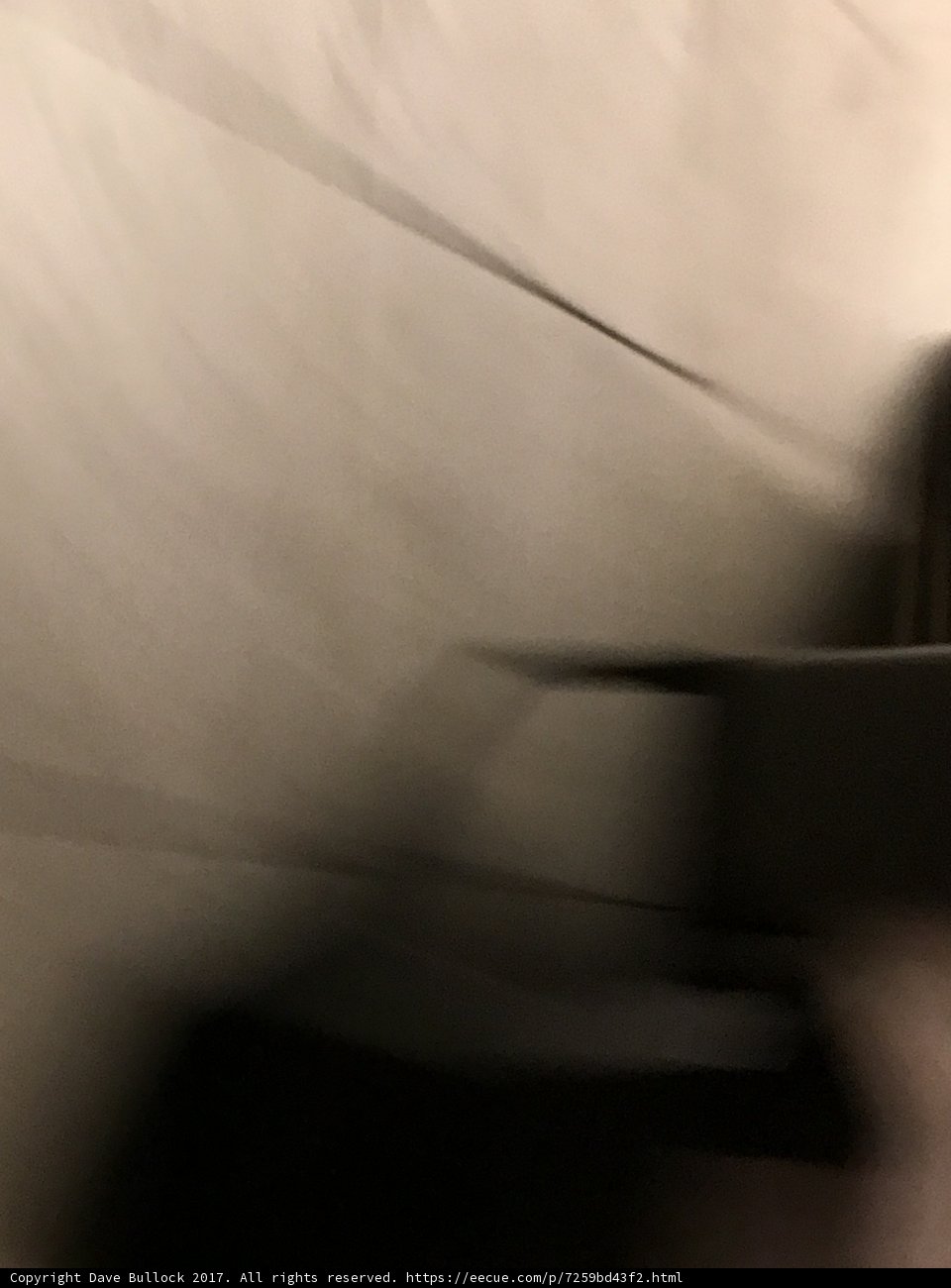 Blurry Journey Down the Hallway