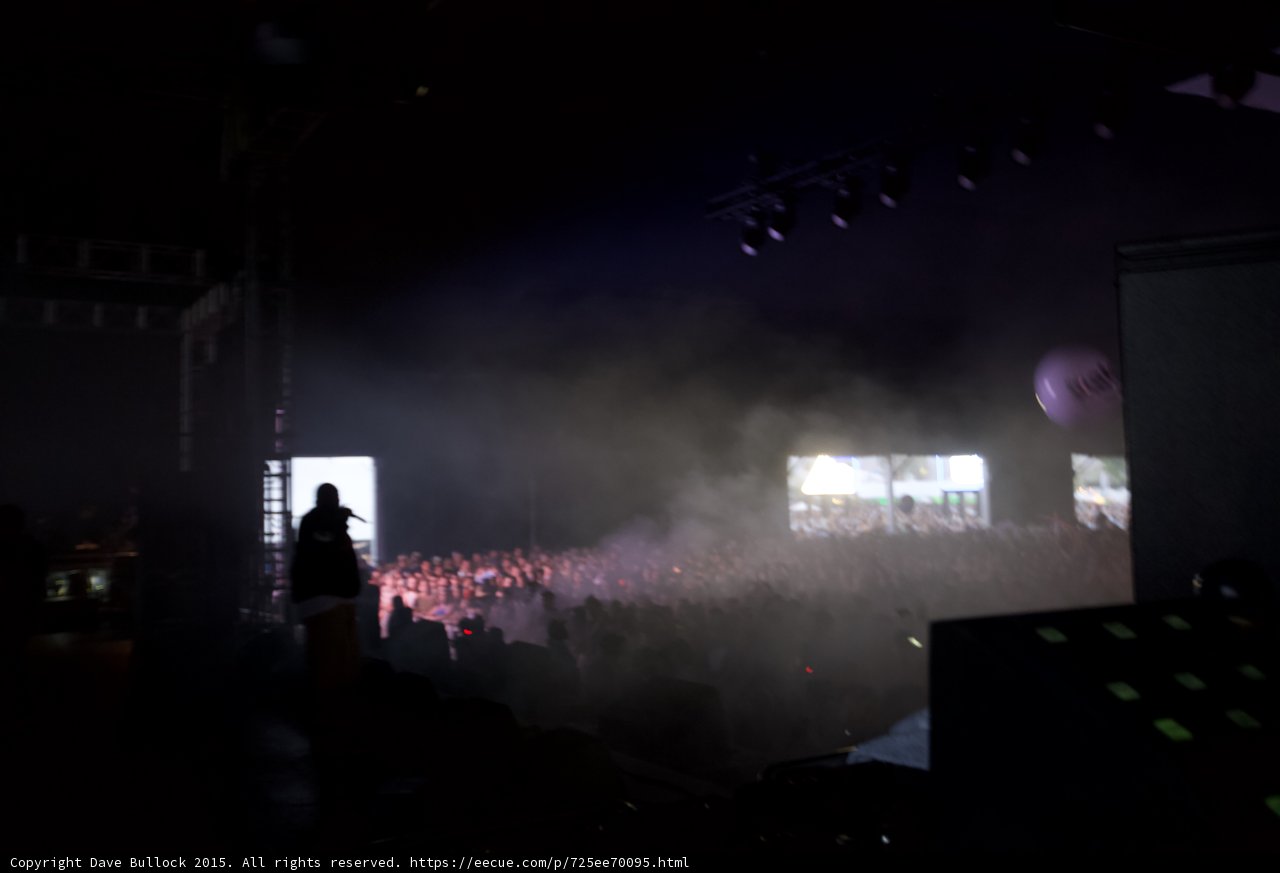 Stage Crowd Haze Wide