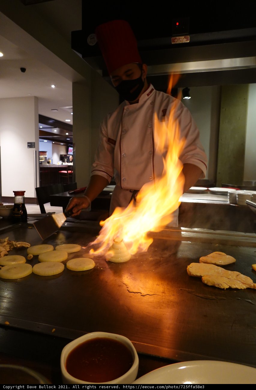 Master Chef Grilling Up a Storm