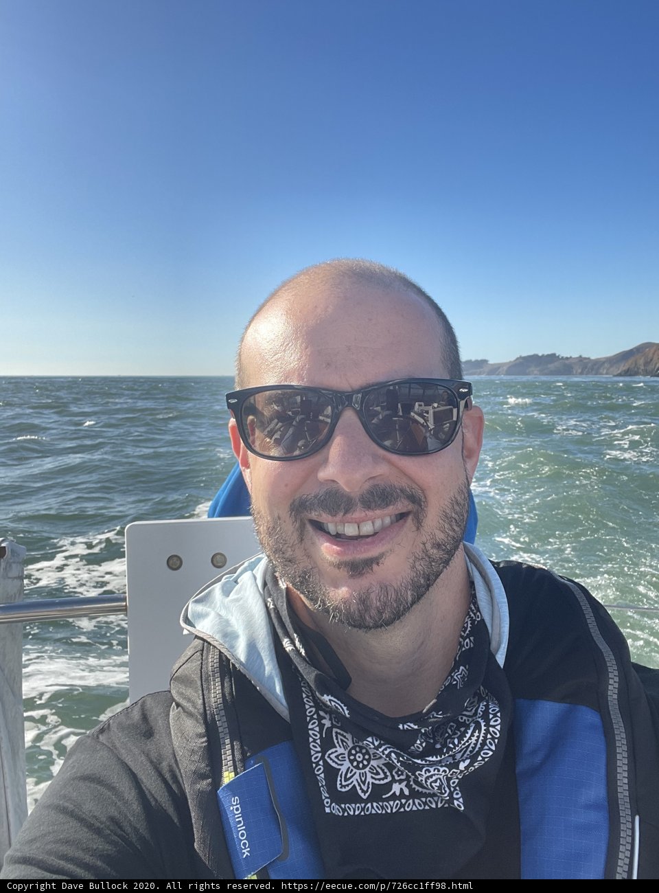 Dave B at the Golden Gate