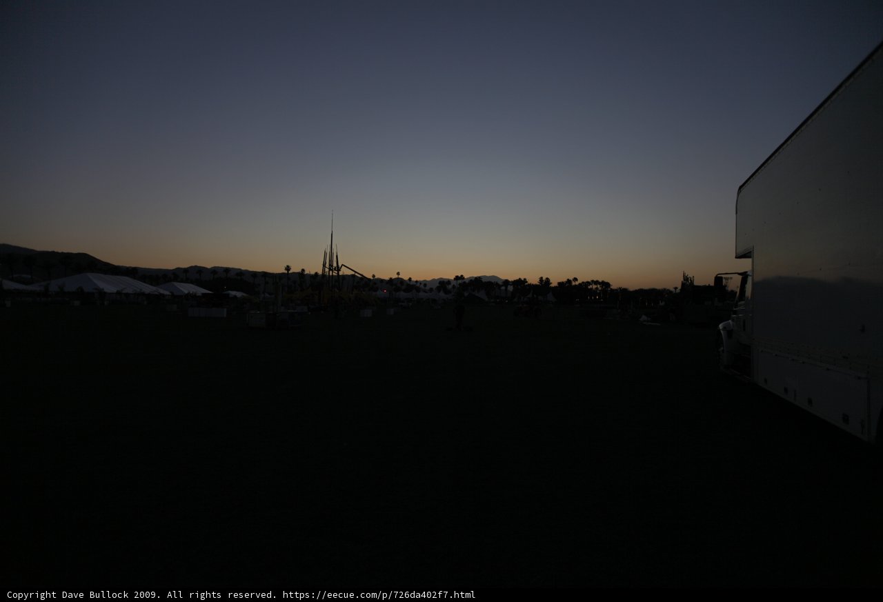 Sunset over the Hill