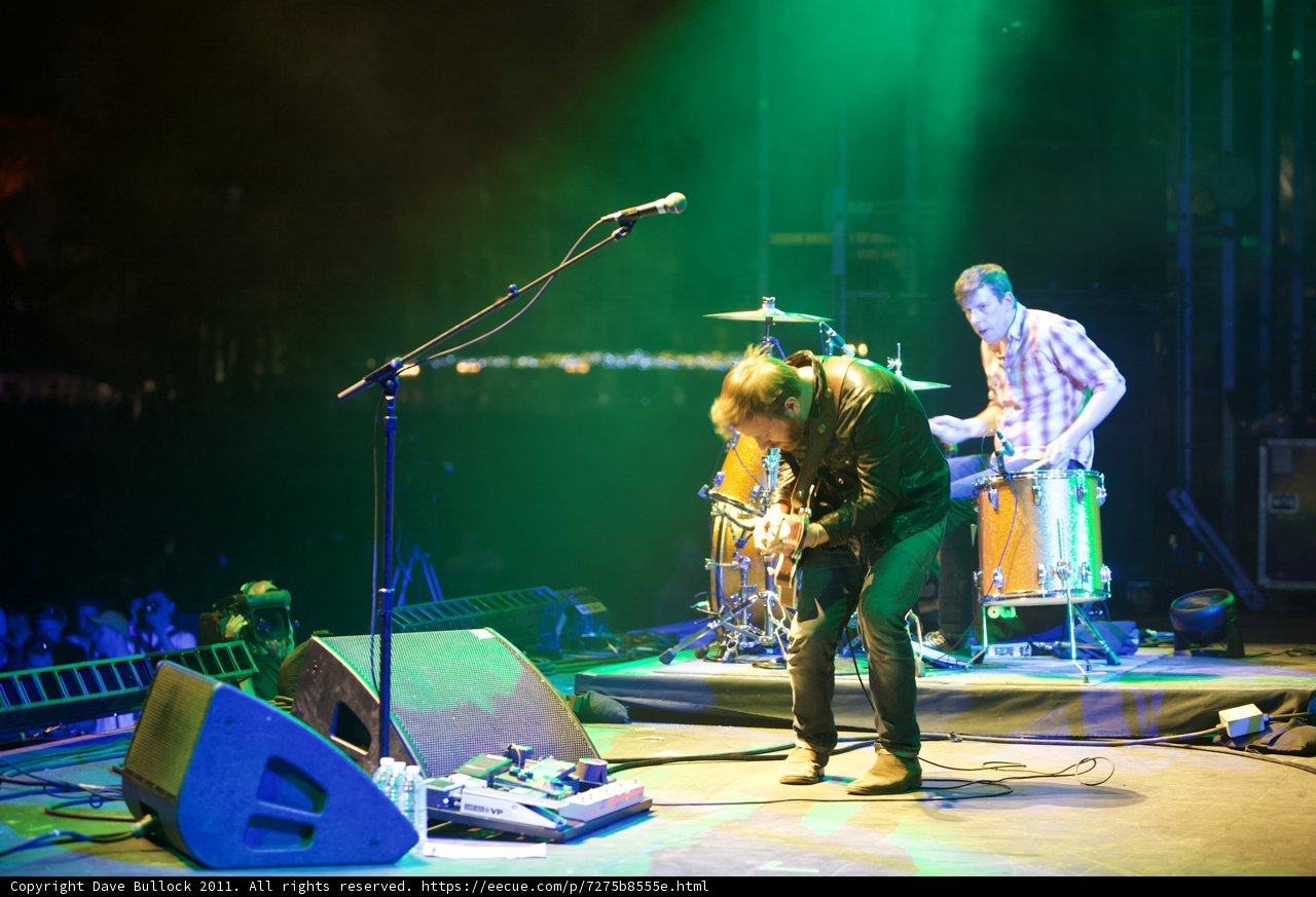 Patrick Carney Rocks Coachella Stage