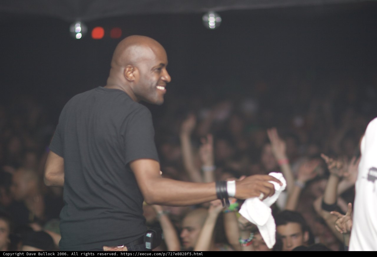 MC Q Rocks the Crowd with His White Wii Remote