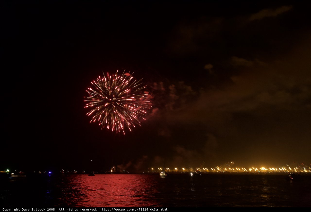 Sparkling Celebration on the Water