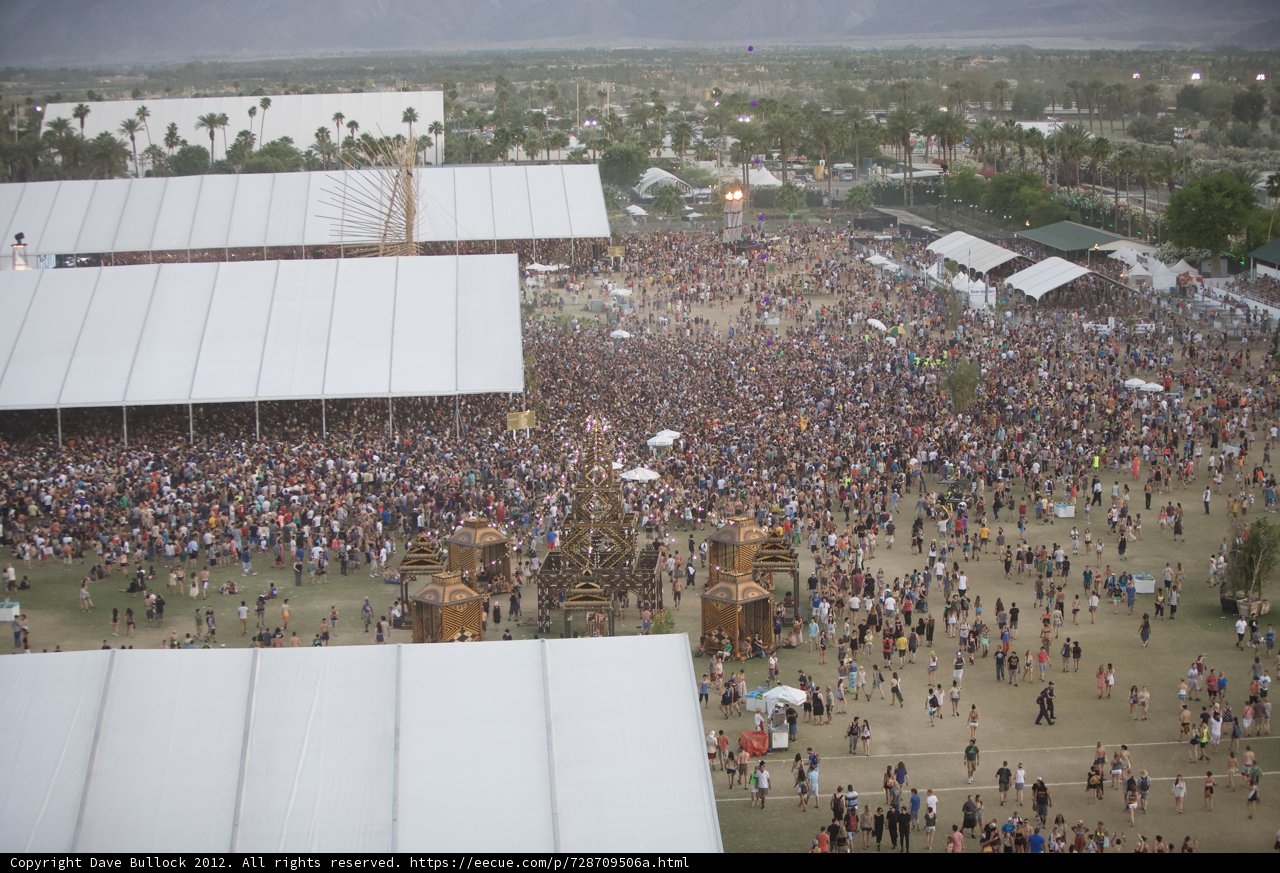The Sea of Music Lovers at Coachella 2012