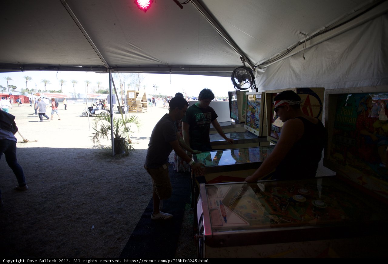 Pinball Fun at Coachella