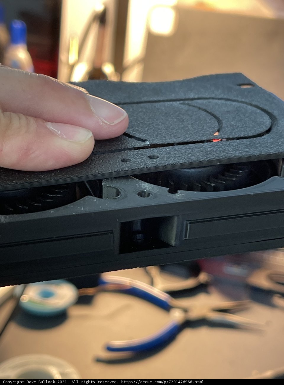 Cooling Fan in Hand