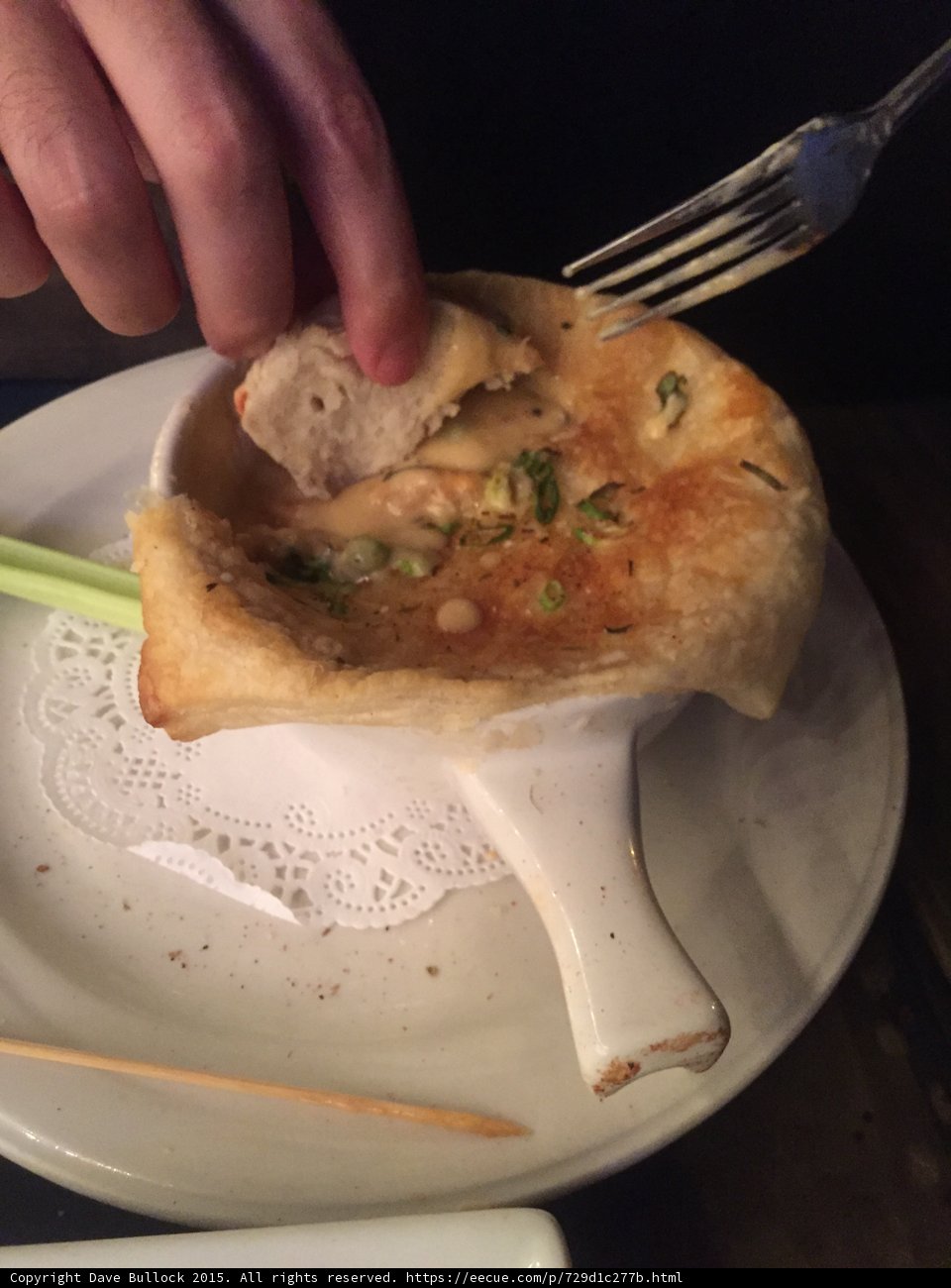 Pot Pie Dig In