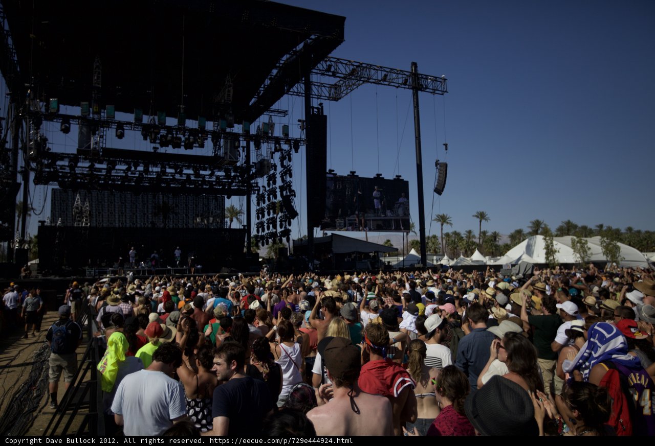 A Sea of Faces at Coachella