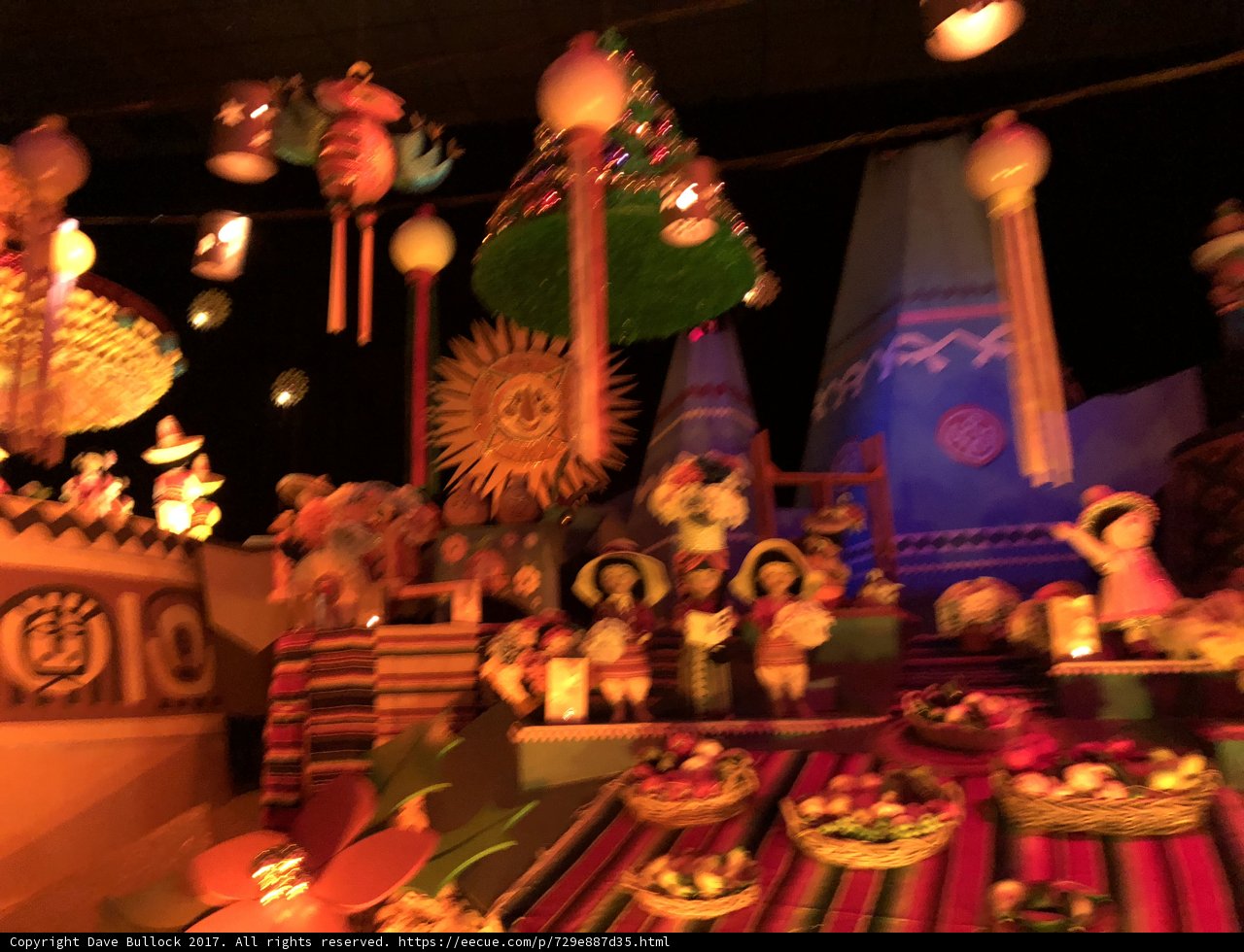Festival of Lights Display at Disneyland Resort