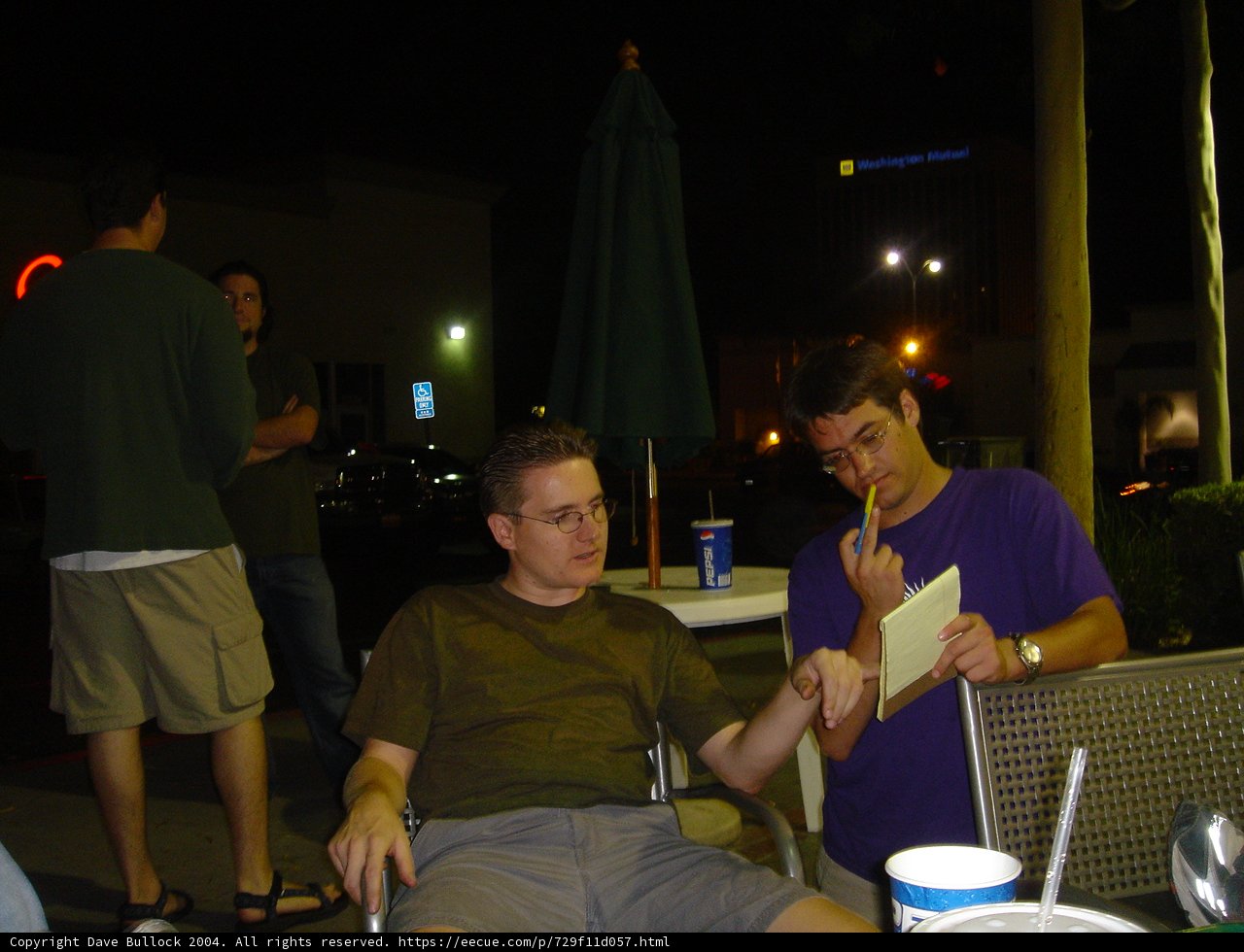 Night out at the Cafe