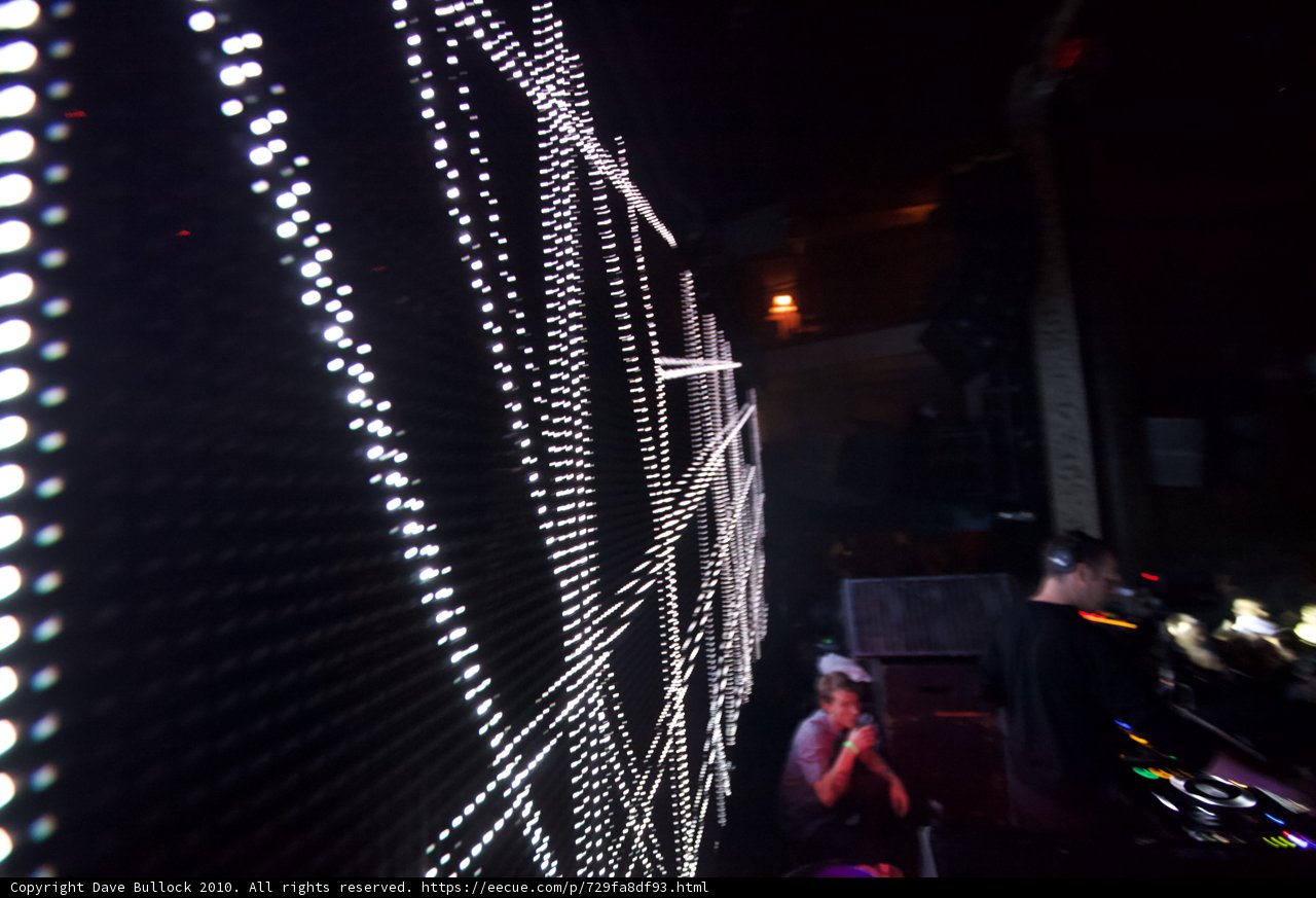 LED Screen at Urban Night Club
