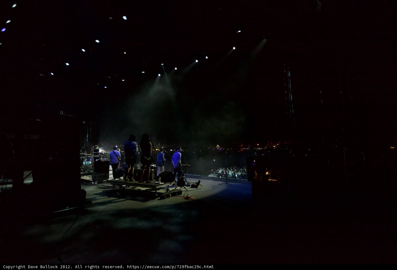 Nighttime Stage Performance