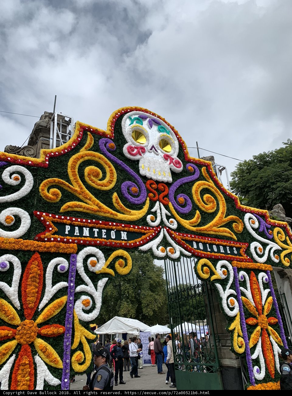The Flowered Skull Archway