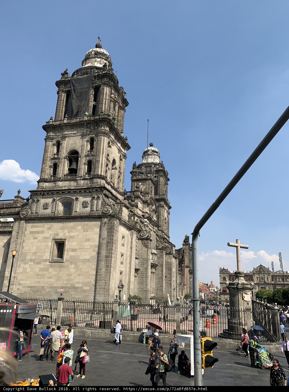 The Majestic Cathedral of Mexico City