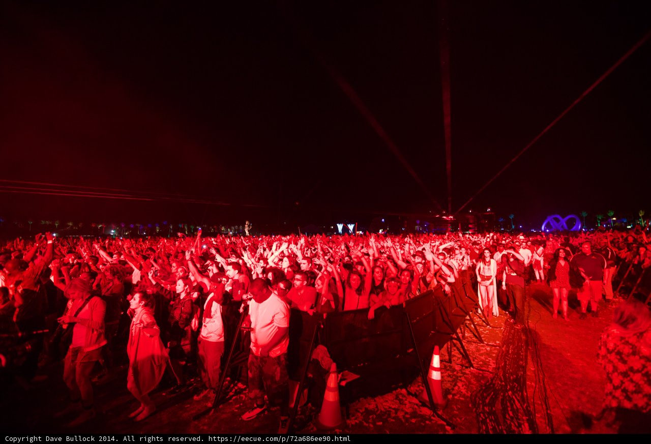 Red Lights and a Raucous Crowd