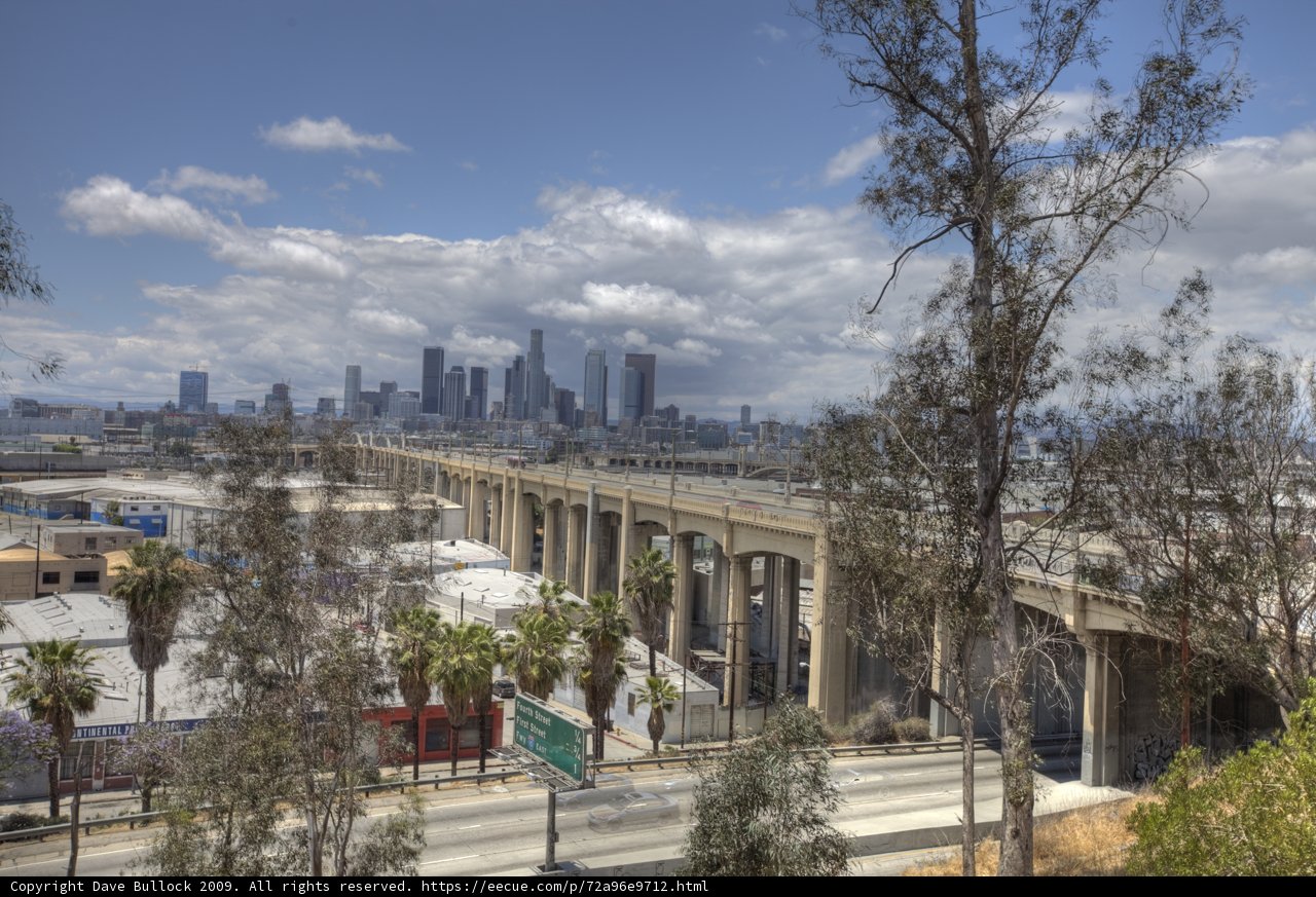 Cityscape from a Bridge