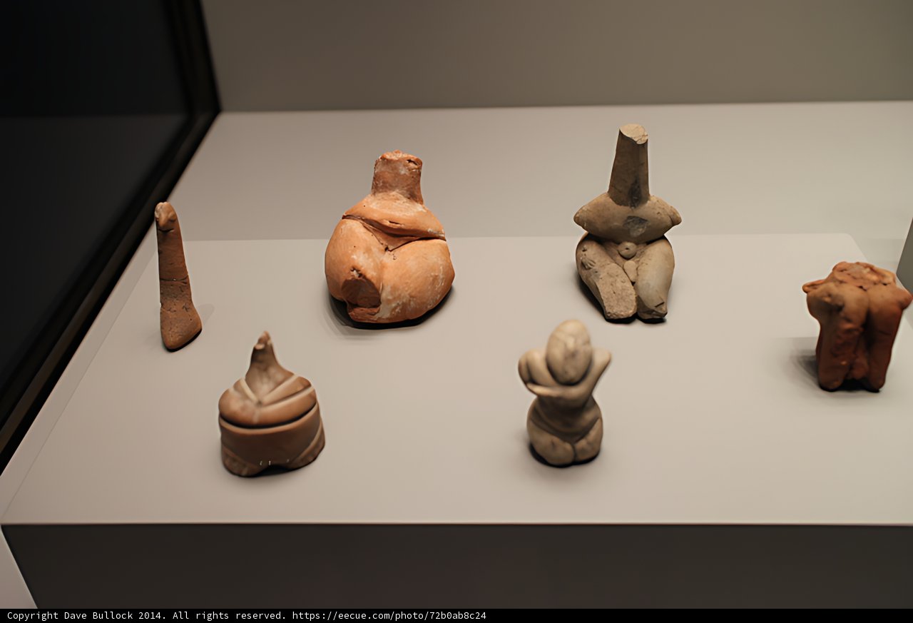 Archaeological Figurine Display