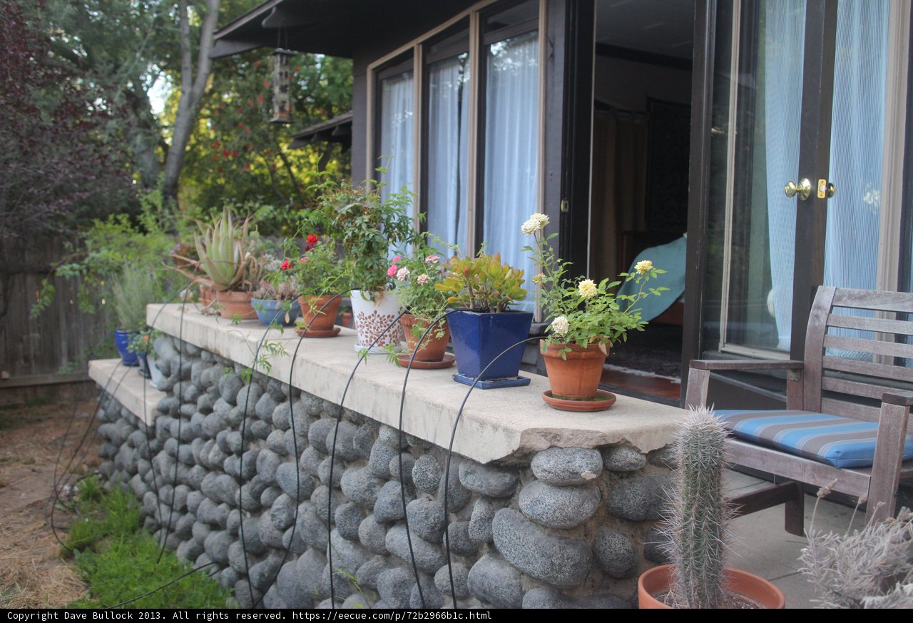 Stone Wall Planter