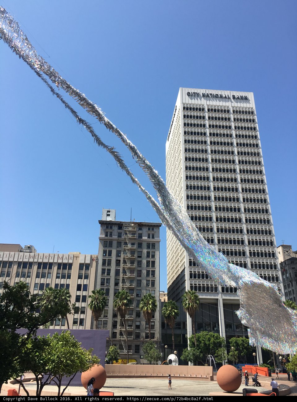 Towering Cityscape Sculpture