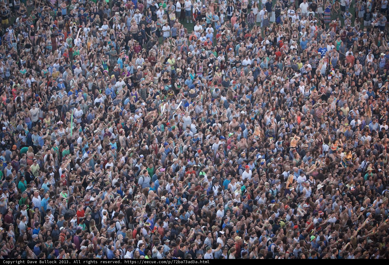 Jam-Packed Crowd at Coachella 2013