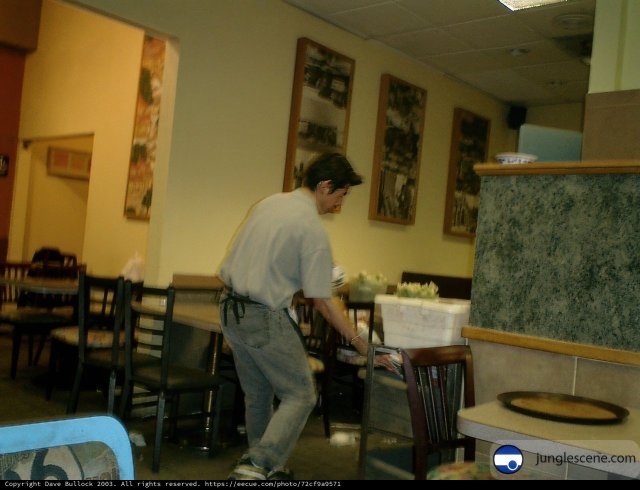 Dining in the Cafe