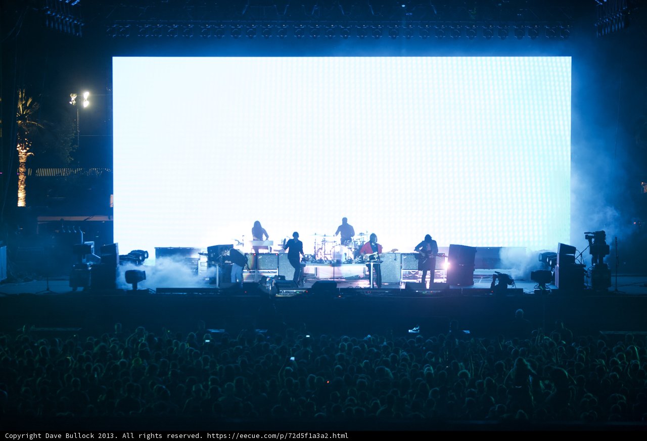 Rocking out at Coachella