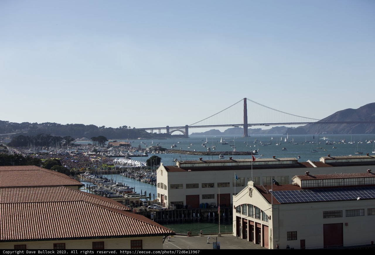 Bridging Blue Skies and Waters in Urban San Francisco