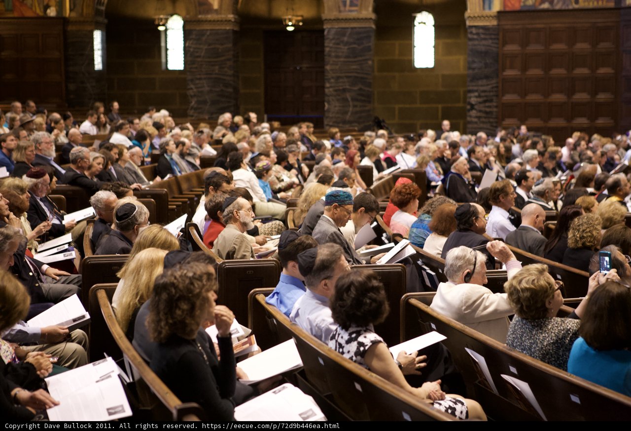 Congregation Gathered for Ordination Ceremony