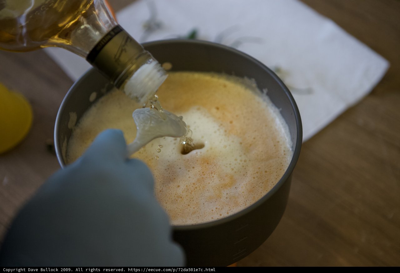Mixing up some Habanero Rum