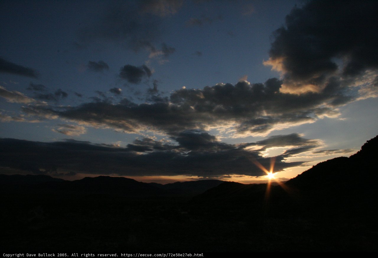 Desert Sunset Majesty