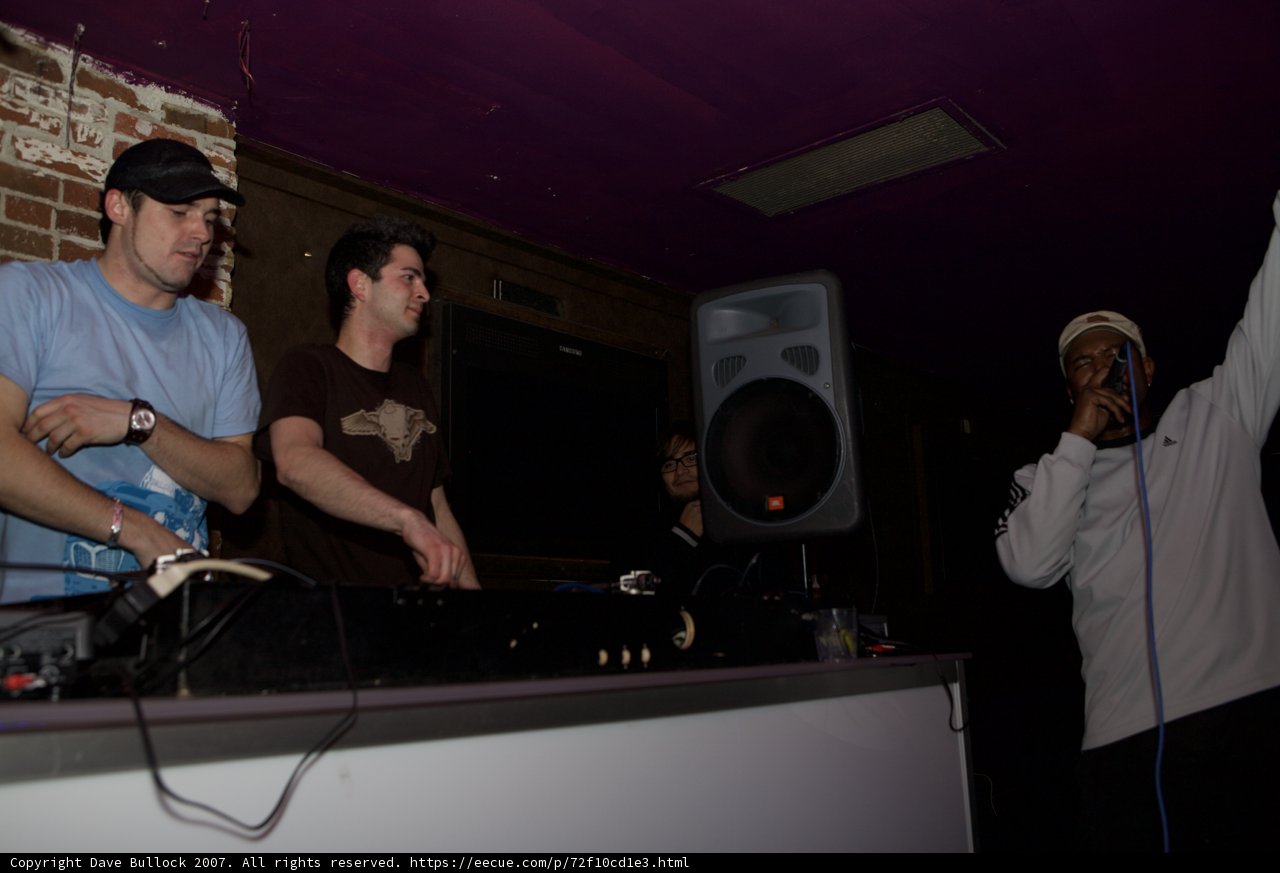 Man at the Turntables