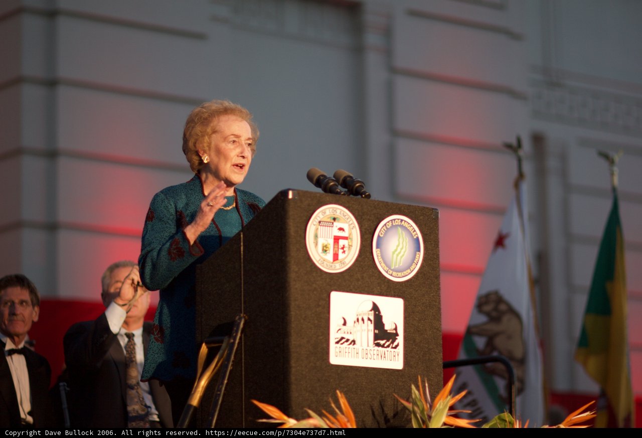 Speech at the Podium