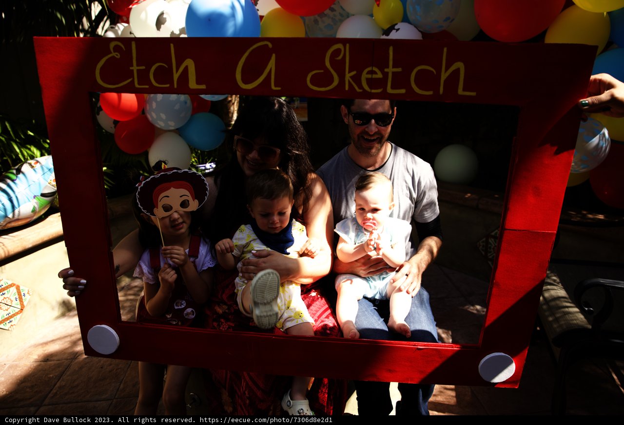 Wesley's First Artistic Adventure at His Birthday Bash