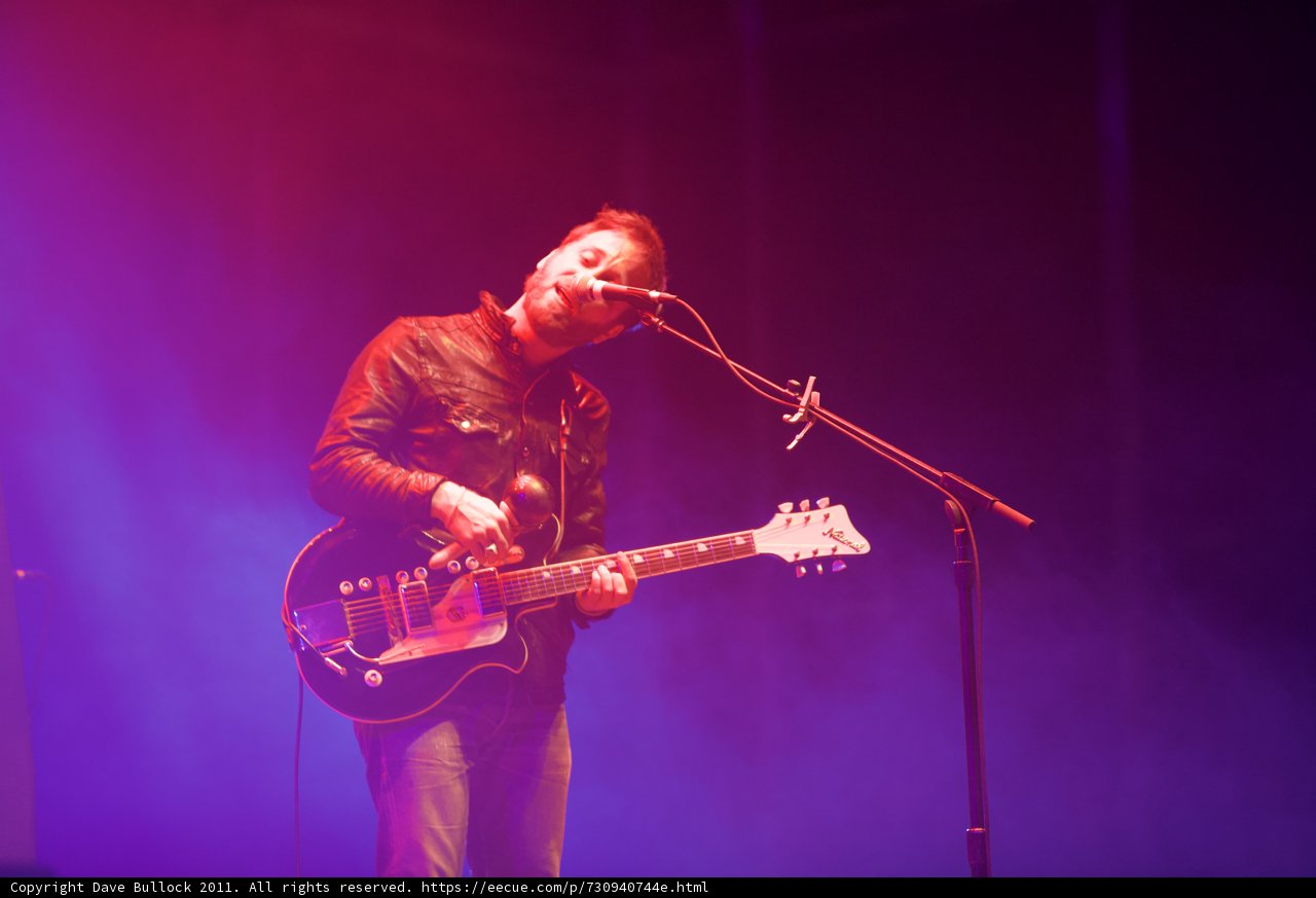Dan Auerbach Rocks the Crowd with his Guitar