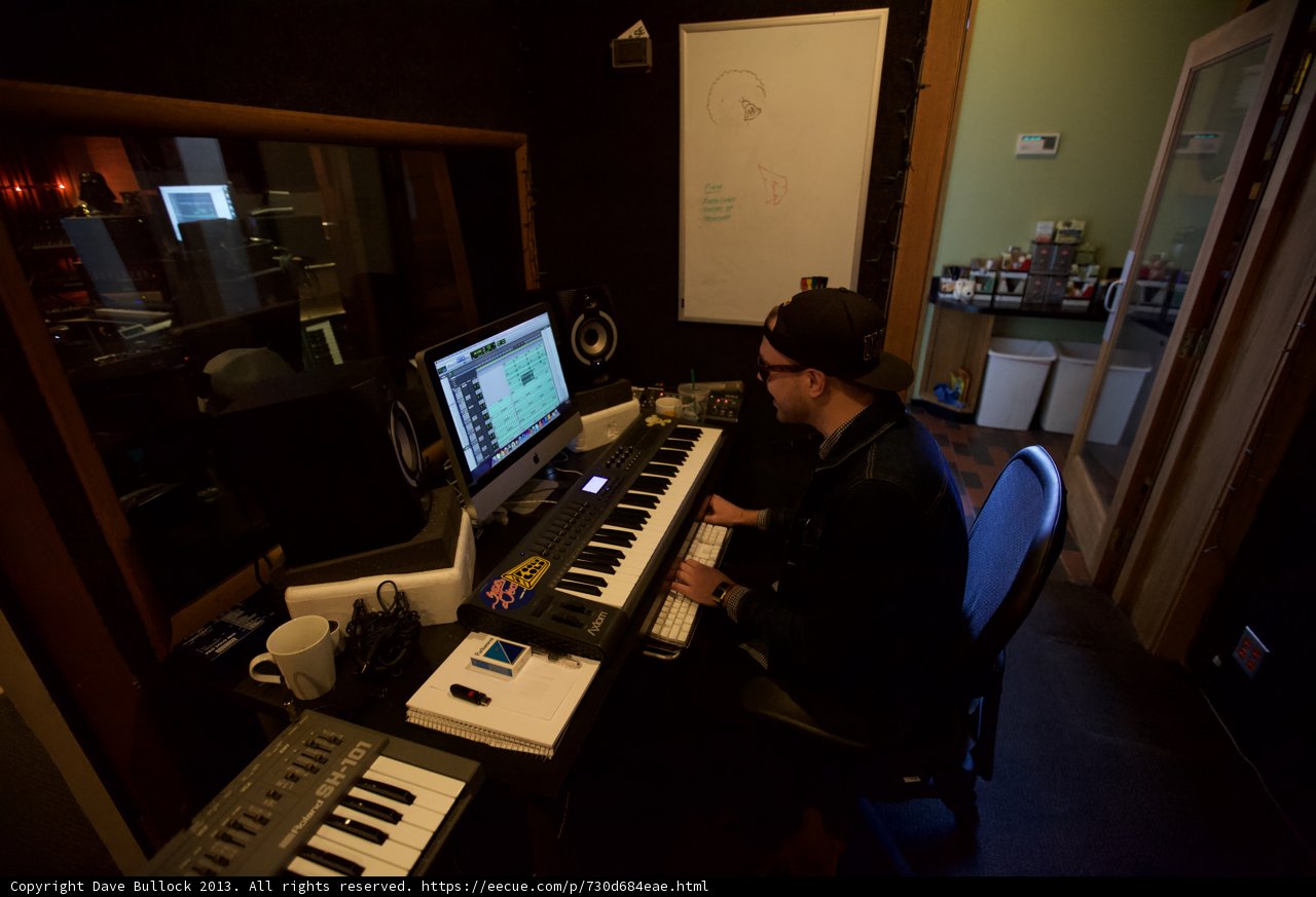 Studio Session with a Talented Musician